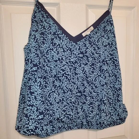 Nine Britton Daria Cropped Cami Sz L - Picture 2 of 7